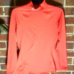 Under Armour mock neck top.